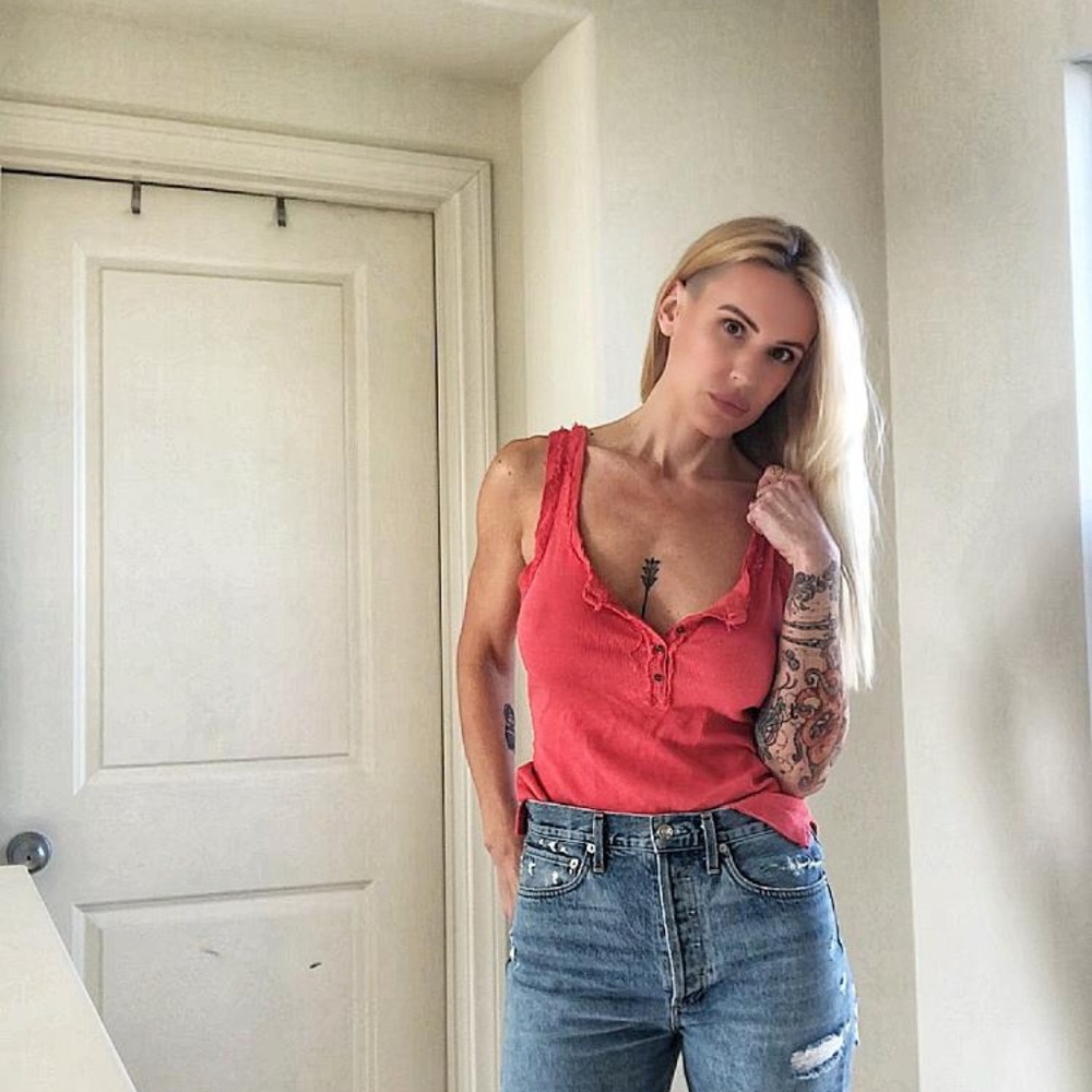 Free People Orange Tank